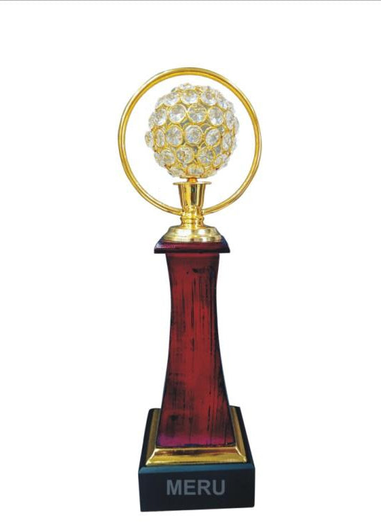 Crystal Globe Trophy - Recognition Award