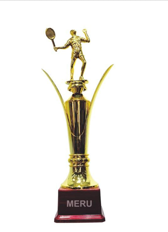 Gold Tennis Trophy - Champion's Award