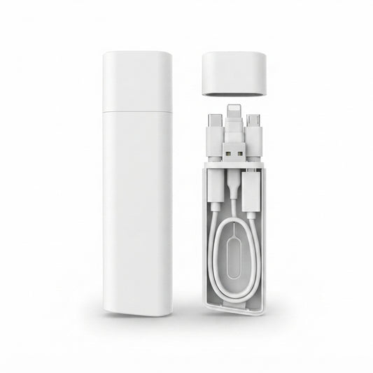 Mini Digital Gadgets Storage Box - White - Meru Trophy corporate gifting