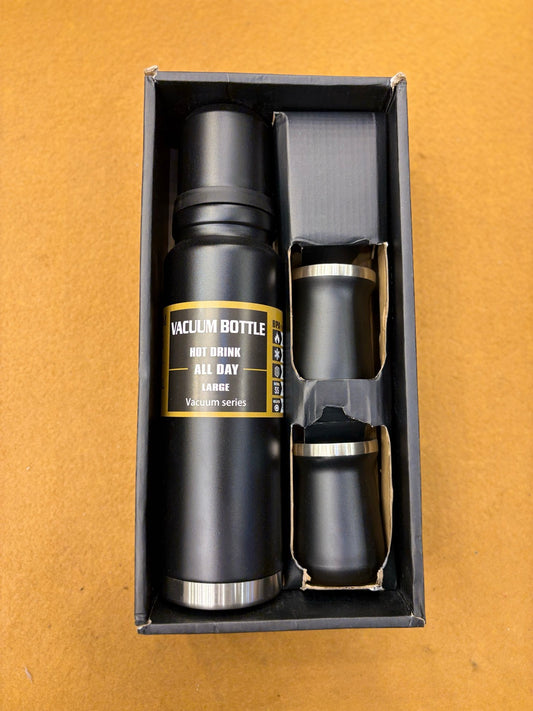 Steel Vacuum Flask Bottle Gift Box