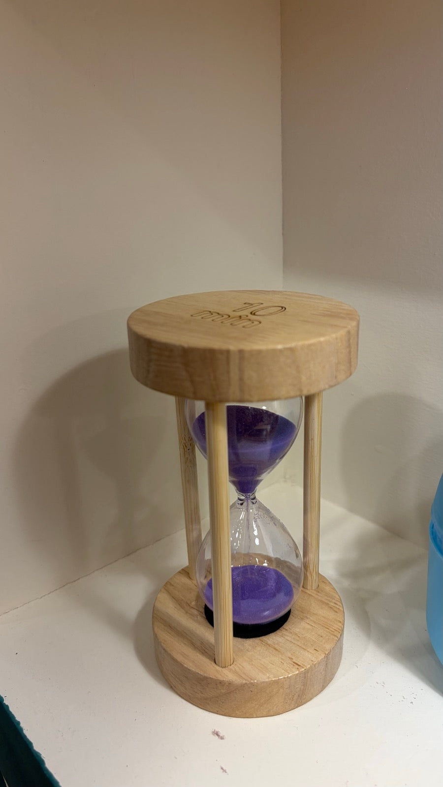 Wooden Sand Timer Hourglass - 10 Minute