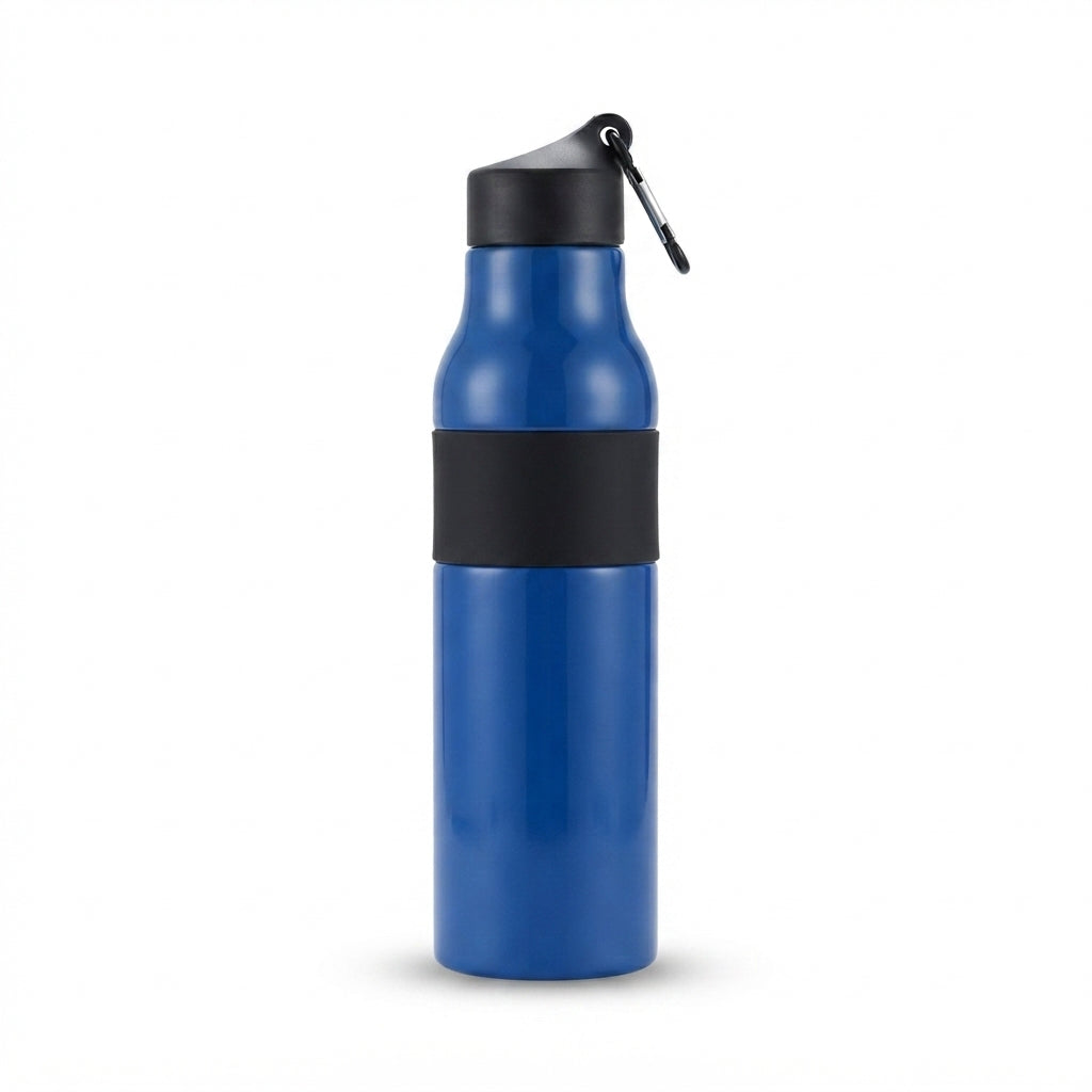 Two-Tone Sports Vacuum Bottle - Blue - Meru Trophy corporate gifting