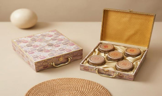 Royal Imperial Jar Series 5-Jar Dry Fruit Gift Box (2512)